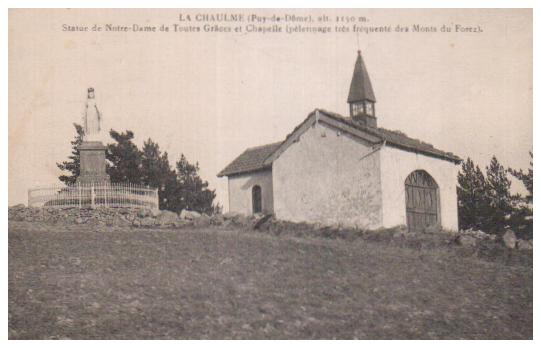 Cartes postales anciennes > CARTES POSTALES > carte postale ancienne > cartes-postales-ancienne.com Auvergne rhone alpes Puy de dome La Chaulme