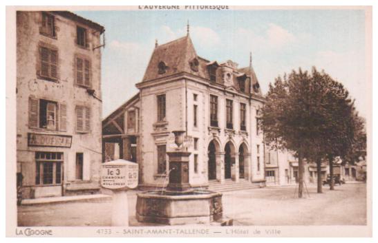 Cartes postales anciennes > CARTES POSTALES > carte postale ancienne > cartes-postales-ancienne.com Auvergne rhone alpes Puy de dome Saint Amant Tallende