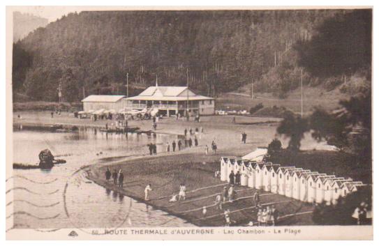 Cartes postales anciennes > CARTES POSTALES > carte postale ancienne > cartes-postales-ancienne.com Auvergne rhone alpes Puy de dome Chambon Sur Lac