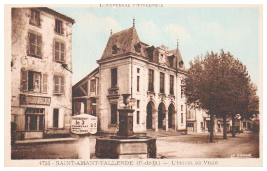 Cartes postales anciennes > CARTES POSTALES > carte postale ancienne > cartes-postales-ancienne.com Auvergne rhone alpes Puy de dome Saint Amant Tallende