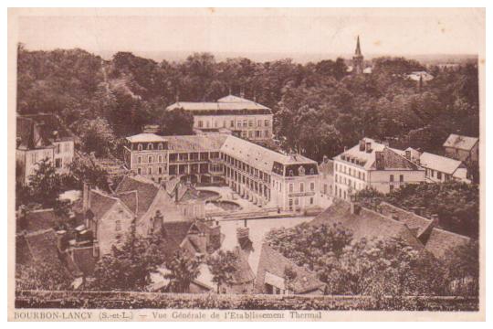 Cartes postales anciennes > CARTES POSTALES > carte postale ancienne > cartes-postales-ancienne.com Bourgogne franche comte Saone et loire Bourbon Lancy