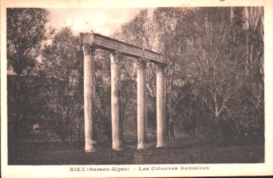 Cartes postales anciennes > CARTES POSTALES > carte postale ancienne > cartes-postales-ancienne.com Provence alpes cote d'azur Alpes de haute provence Riez