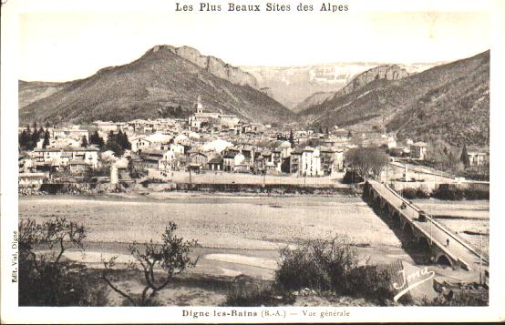Cartes postales anciennes > CARTES POSTALES > carte postale ancienne > cartes-postales-ancienne.com Provence alpes cote d'azur Alpes de haute provence Digne Les Bains
