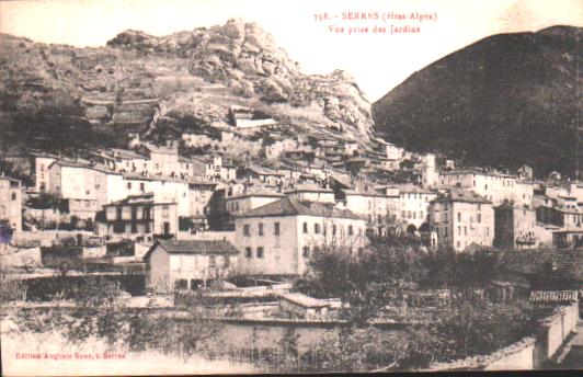 Cartes postales anciennes > CARTES POSTALES > carte postale ancienne > cartes-postales-ancienne.com Provence alpes cote d'azur Hautes alpes Serres