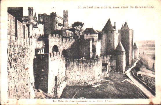 Cartes postales anciennes > CARTES POSTALES > carte postale ancienne > cartes-postales-ancienne.com Occitanie Aude Carcassonne