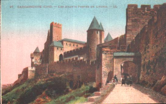 Cartes postales anciennes > CARTES POSTALES > carte postale ancienne > cartes-postales-ancienne.com Occitanie Aude Carcassonne