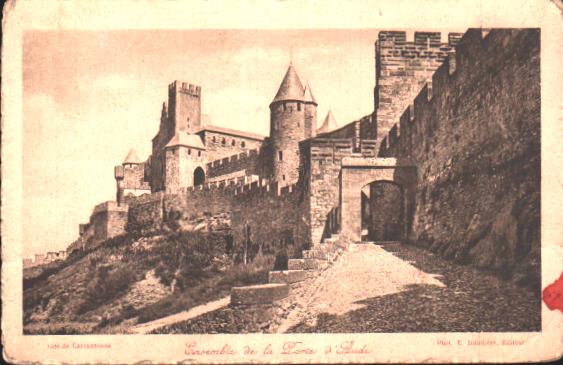 Cartes postales anciennes > CARTES POSTALES > carte postale ancienne > cartes-postales-ancienne.com Occitanie Aude Carcassonne