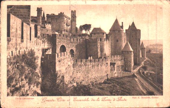 Cartes postales anciennes > CARTES POSTALES > carte postale ancienne > cartes-postales-ancienne.com Occitanie Aude Carcassonne