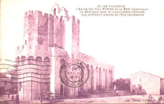 Cartes postales anciennes > CARTES POSTALES > carte postale ancienne > cartes-postales-ancienne.com Provence alpes cote d'azur Saintes Maries De La Mer