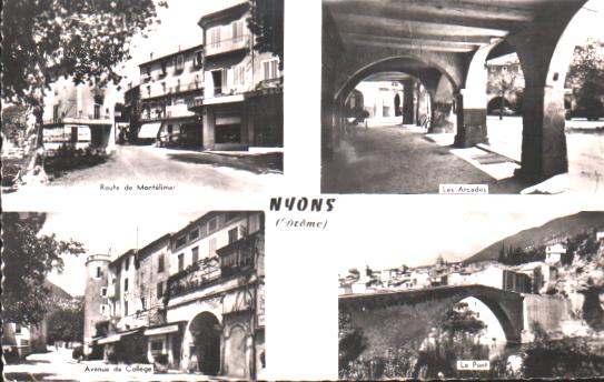 Cartes postales anciennes > CARTES POSTALES > carte postale ancienne > cartes-postales-ancienne.com Auvergne rhone alpes Drome Nyons