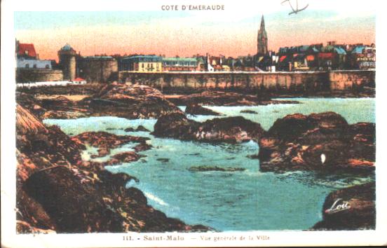 Cartes postales anciennes > CARTES POSTALES > carte postale ancienne > cartes-postales-ancienne.com Bretagne Saint Malo De Phily
