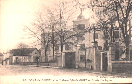 Cartes postales anciennes > CARTES POSTALES > carte postale ancienne > cartes-postales-ancienne.com Auvergne rhone alpes Isere Pont De Cheruy