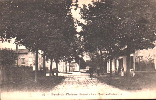 Cartes postales anciennes > CARTES POSTALES > carte postale ancienne > cartes-postales-ancienne.com Auvergne rhone alpes Isere Pont De Cheruy