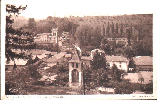 Cartes postales anciennes > CARTES POSTALES > carte postale ancienne > cartes-postales-ancienne.com Auvergne rhone alpes Isere Viriville