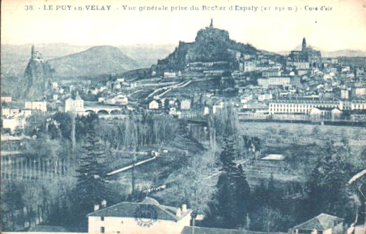 Cartes postales anciennes > CARTES POSTALES > carte postale ancienne > cartes-postales-ancienne.com Auvergne rhone alpes Haute loire Le Puy En Velay