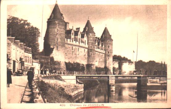 Cartes postales anciennes > CARTES POSTALES > carte postale ancienne > cartes-postales-ancienne.com Bretagne Morbihan Josselin