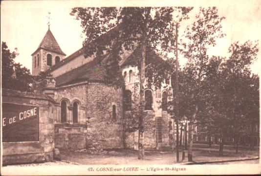 Cartes postales anciennes > CARTES POSTALES > carte postale ancienne > cartes-postales-ancienne.com Bourgogne franche comte Nievre Cosne Cours Sur Loire
