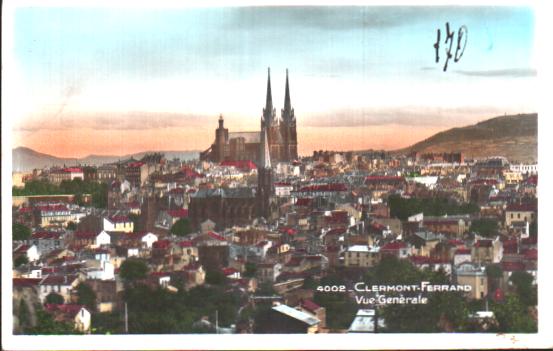 Cartes postales anciennes > CARTES POSTALES > carte postale ancienne > cartes-postales-ancienne.com Auvergne rhone alpes Puy de dome Clermont Ferrand
