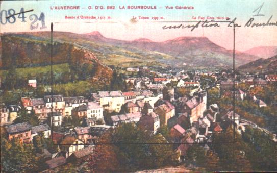 Cartes postales anciennes > CARTES POSTALES > carte postale ancienne > cartes-postales-ancienne.com Auvergne rhone alpes Puy de dome La Bourboule