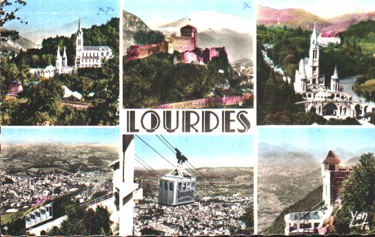 Cartes postales anciennes > CARTES POSTALES > carte postale ancienne > cartes-postales-ancienne.com Occitanie Hautes pyrenees Lourdes