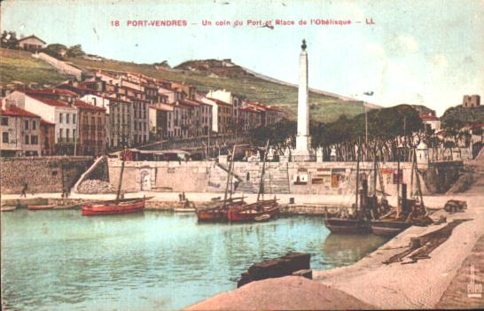 Cartes postales anciennes > CARTES POSTALES > carte postale ancienne > cartes-postales-ancienne.com Occitanie Pyrenees orientales Port Vendres