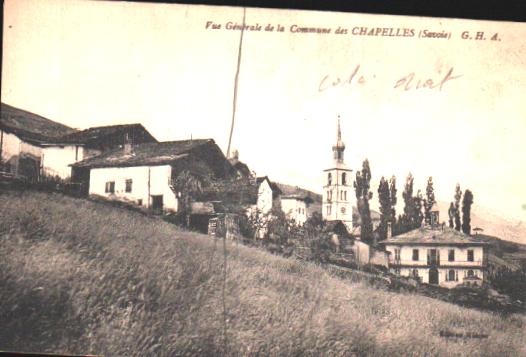 Cartes postales anciennes > CARTES POSTALES > carte postale ancienne > cartes-postales-ancienne.com Auvergne rhone alpes Savoie Les Chapelles