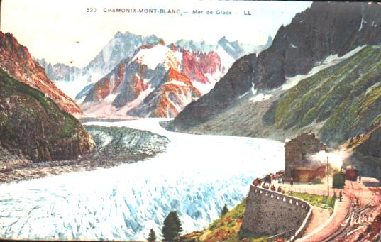 Cartes postales anciennes > CARTES POSTALES > carte postale ancienne > cartes-postales-ancienne.com Auvergne rhone alpes Haute savoie Chamonix Mont Blanc