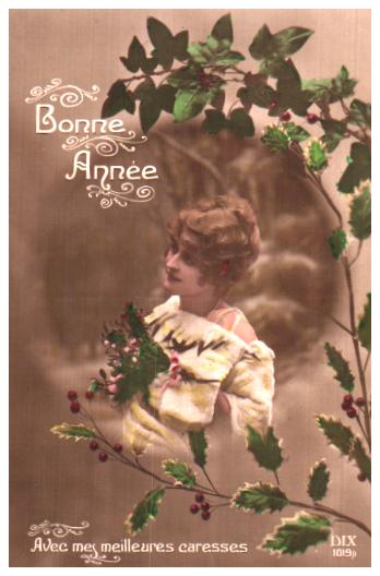 Cartes postales anciennes > CARTES POSTALES > carte postale ancienne > cartes-postales-ancienne.com Nouvelle annee Bonne annee