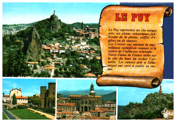 Cartes postales anciennes > CARTES POSTALES > carte postale ancienne > cartes-postales-ancienne.com Auvergne rhone alpes Haute loire Le Puy En Velay