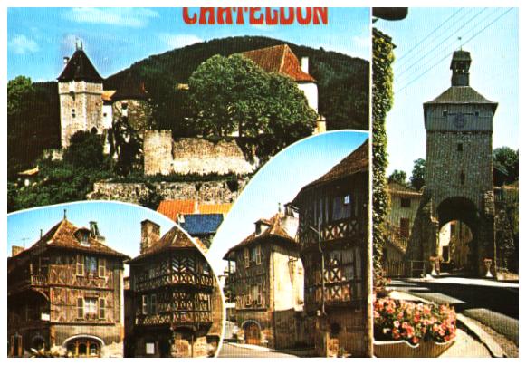 Cartes postales anciennes > CARTES POSTALES > carte postale ancienne > cartes-postales-ancienne.com Auvergne rhone alpes Puy de dome Chateldon