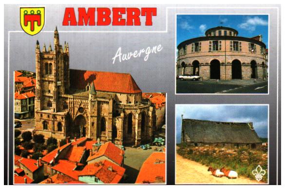 Cartes postales anciennes > CARTES POSTALES > carte postale ancienne > cartes-postales-ancienne.com Auvergne rhone alpes Puy de dome Ambert