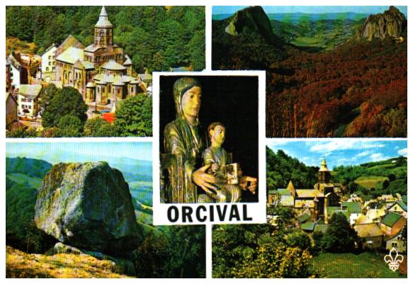 Cartes postales anciennes > CARTES POSTALES > carte postale ancienne > cartes-postales-ancienne.com Auvergne rhone alpes Puy de dome Orcival