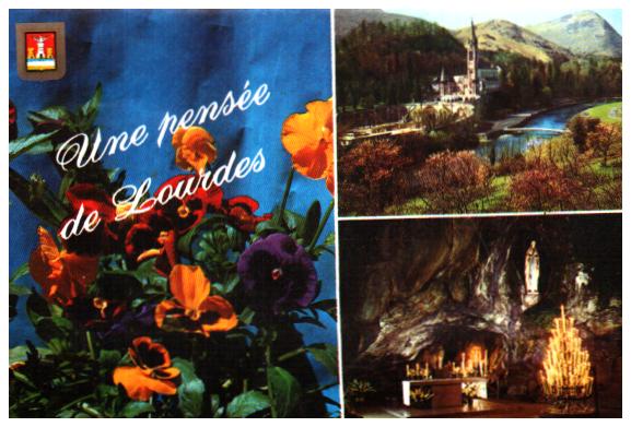 Cartes postales anciennes > CARTES POSTALES > carte postale ancienne > cartes-postales-ancienne.com Occitanie Hautes pyrenees Lourdes