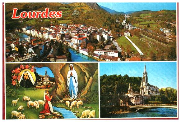 Cartes postales anciennes > CARTES POSTALES > carte postale ancienne > cartes-postales-ancienne.com Occitanie Hautes pyrenees Lourdes