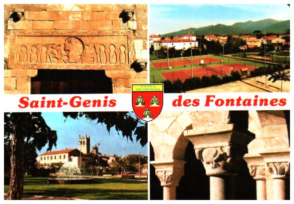 Cartes postales anciennes > CARTES POSTALES > carte postale ancienne > cartes-postales-ancienne.com Occitanie Saint Genis Des Fontaines