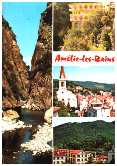 Cartes postales anciennes > CARTES POSTALES > carte postale ancienne > cartes-postales-ancienne.com Occitanie Pyrenees orientales Amelie Les Bains Palalda