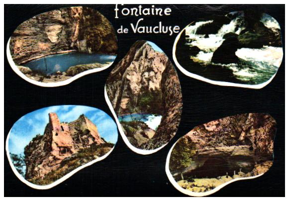 Cartes postales anciennes > CARTES POSTALES > carte postale ancienne > cartes-postales-ancienne.com Provence alpes cote d'azur Vaucluse Fontaine De Vaucluse