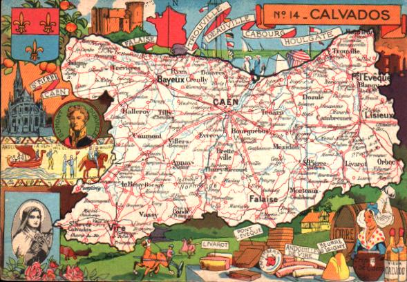 Normandie Calvados Caen