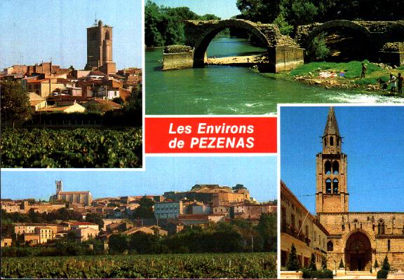 Cartes postales anciennes > CARTES POSTALES > carte postale ancienne > cartes-postales-ancienne.com Occitanie Pezenas