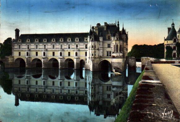 Cartes postales anciennes > CARTES POSTALES > carte postale ancienne > cartes-postales-ancienne.com Centre val de loire  Indre et loire Chenonceaux