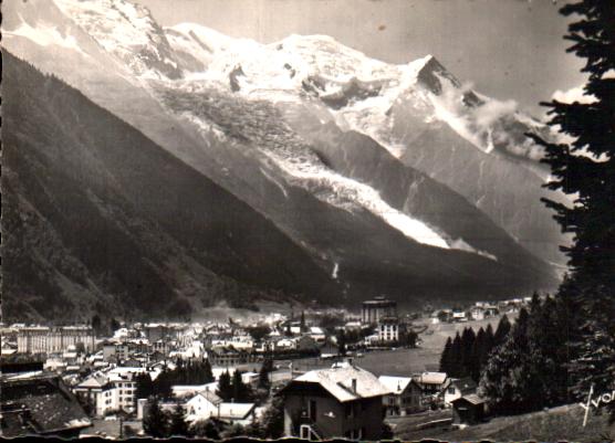 Cartes postales anciennes > CARTES POSTALES > carte postale ancienne > cartes-postales-ancienne.com Auvergne rhone alpes Chamonix Mont Blanc