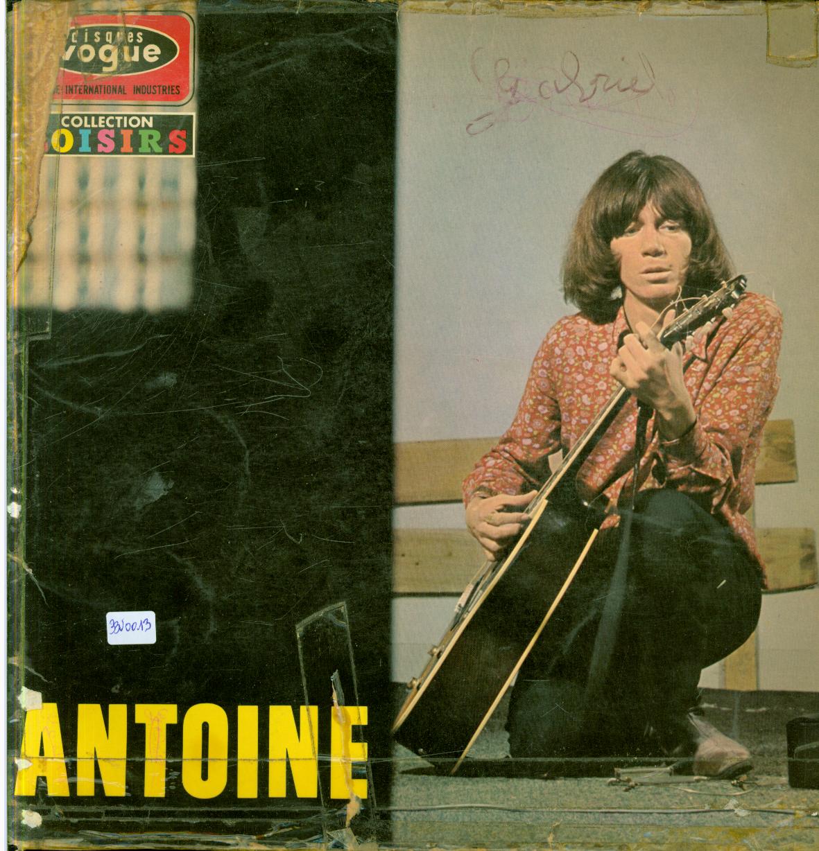 33 rpm vinyl records Antoine