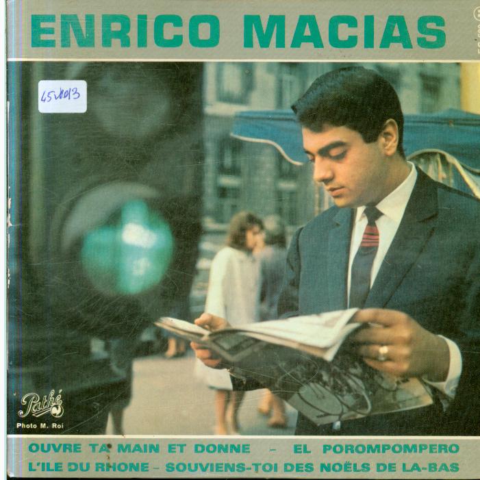 45 rpm vinyl records Enrico macias