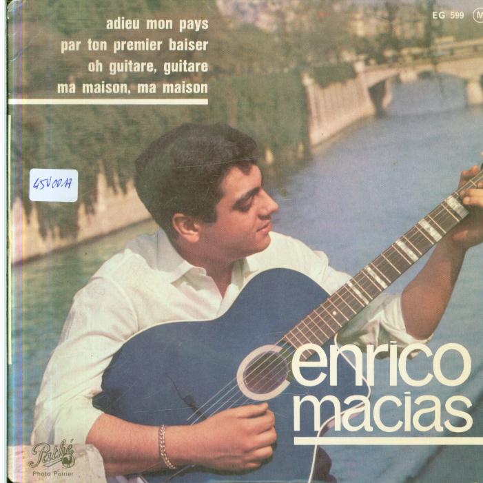 45 rpm vinyl records Enrico macias