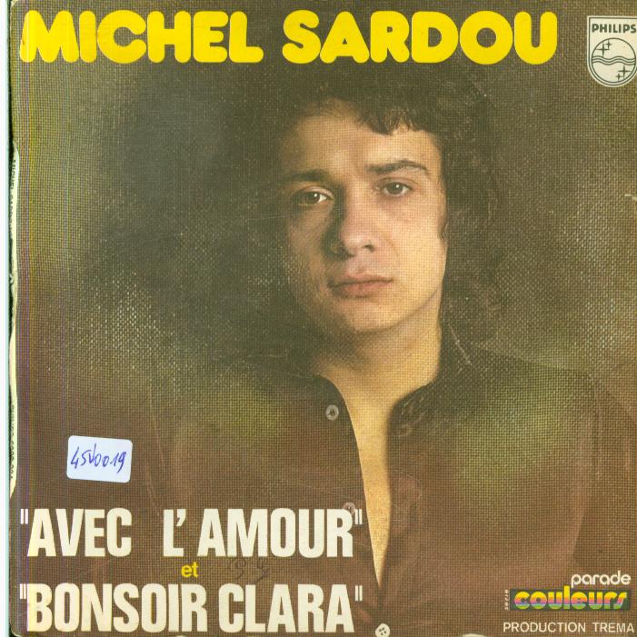 45 rpm vinyl records Michel sardou