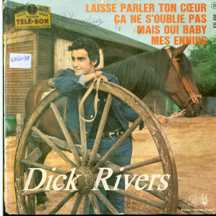 45 rpm vinyl records Dick rivers