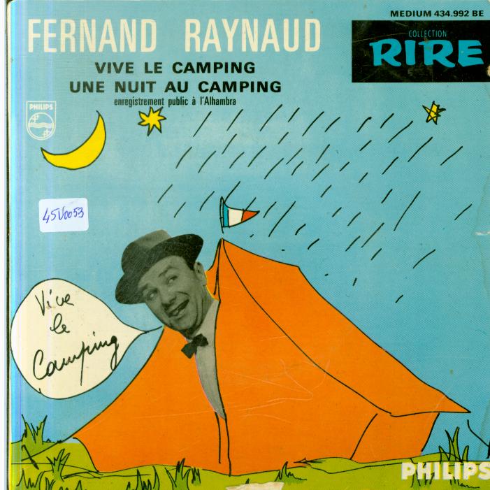 45 rpm vinyl records Fernand raynaud