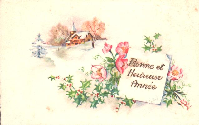 Cartes postales anciennes > CARTES POSTALES > carte postale ancienne > cartes-postales-ancienne.com Nouvelle annee