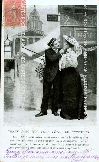 Cartes postales anciennes > CARTES POSTALES > carte postale ancienne > cartes-postales-ancienne.com Theme hommes Homme et femme