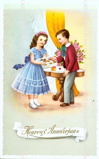 Cartes postales anciennes > CARTES POSTALES > carte postale ancienne > cartes-postales-ancienne.com Anniversaire